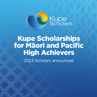 Kupe scholars announcement poster