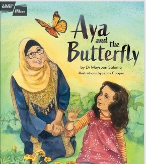 Book cover of Aya and the Butterfly